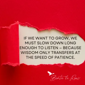 If we want to grow